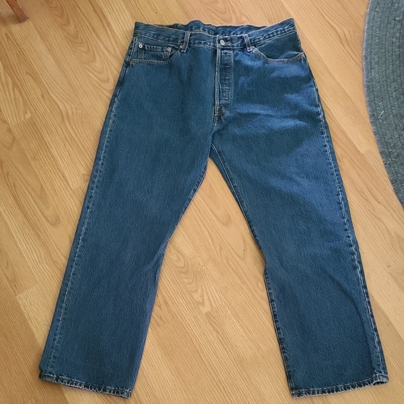 Levi's Other - 501 mens blue jeans button fly